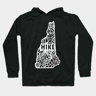 NH Hike (white image) Hoodie